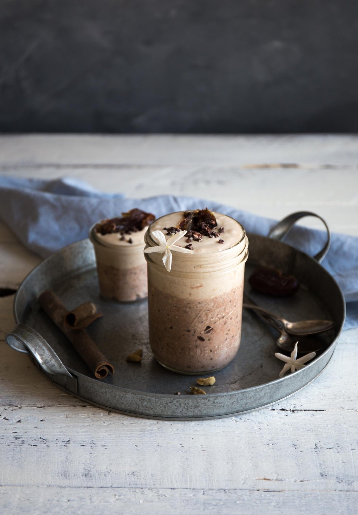 Overnight oats alla carota