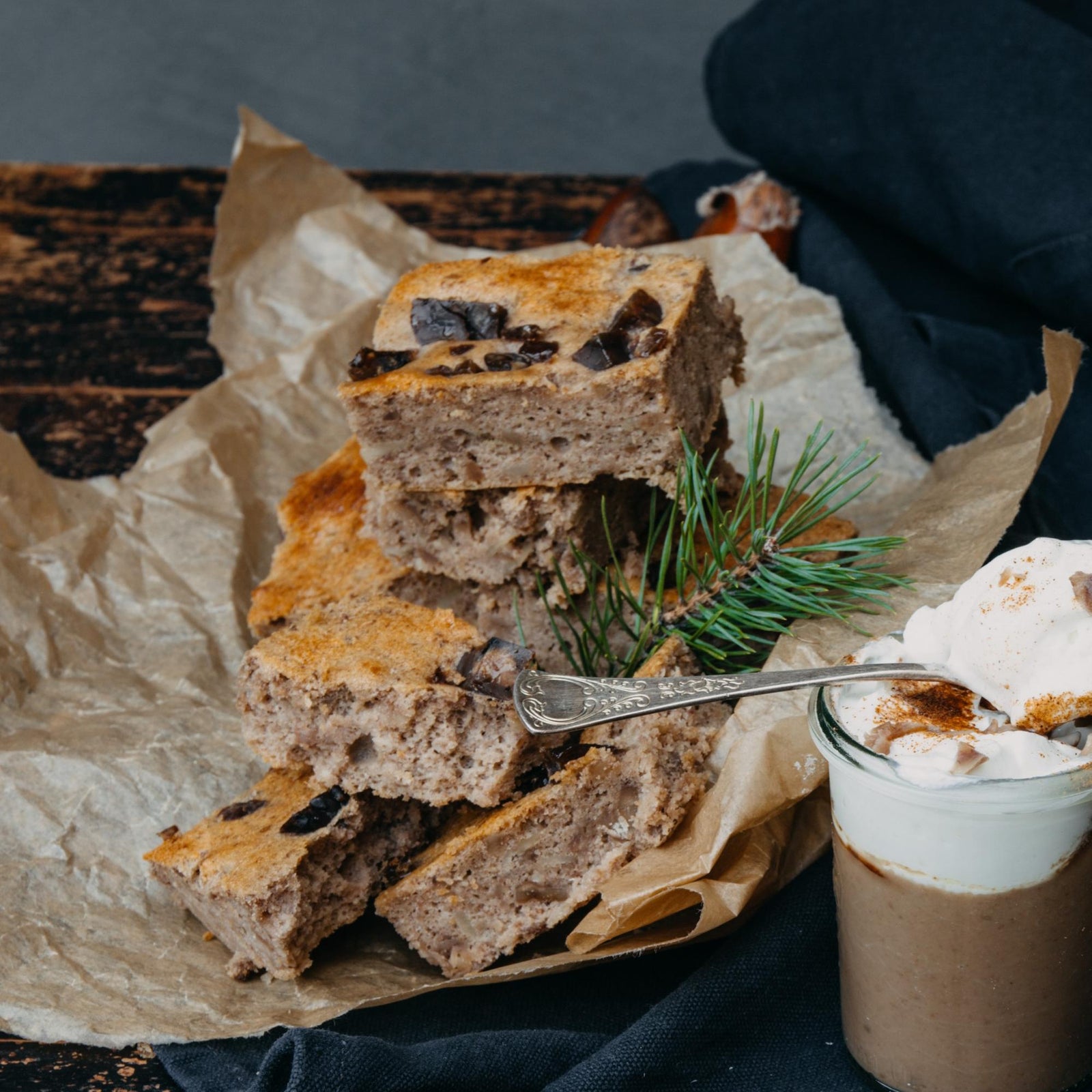 Torta soffice alle castagne