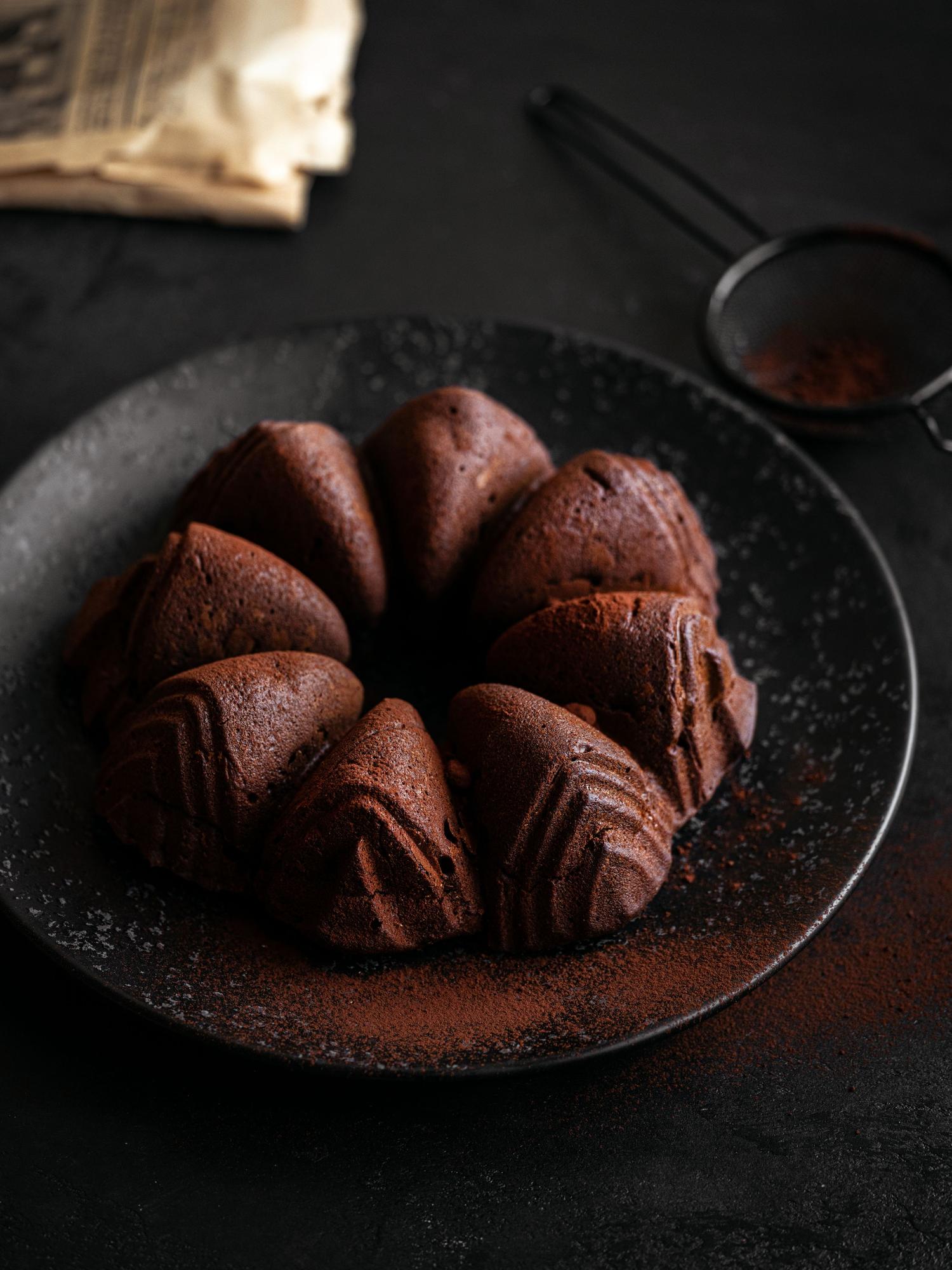 Ciambella al cacao con kefir