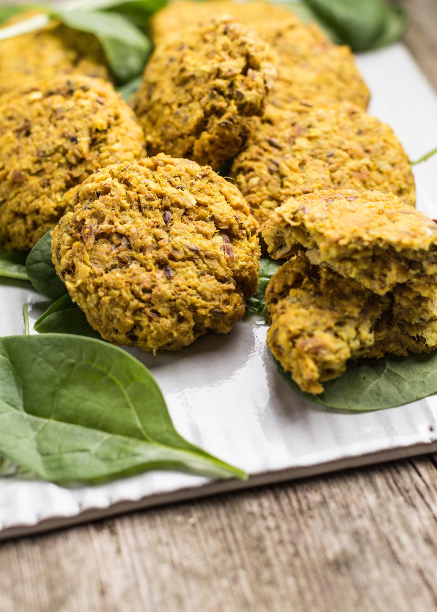 Polpette di ceci con tonno