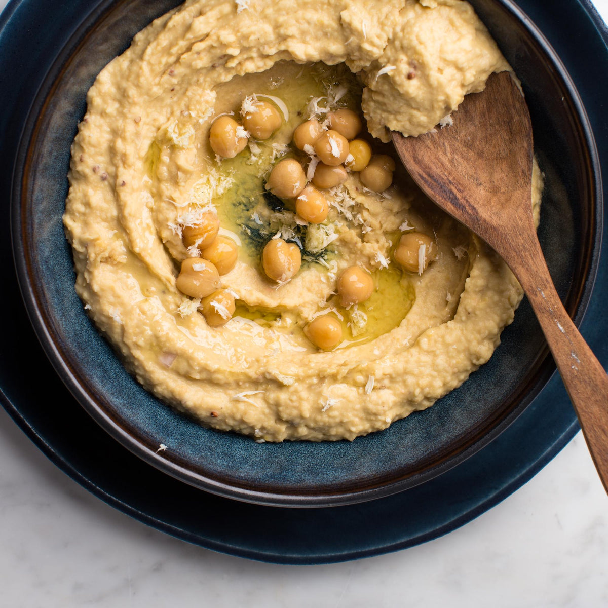 Hummus di ceci con rafano