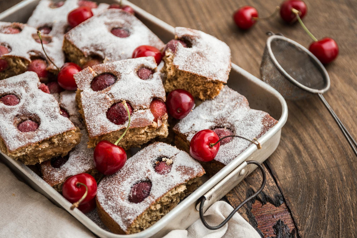 Torta soffice alle ciliegie