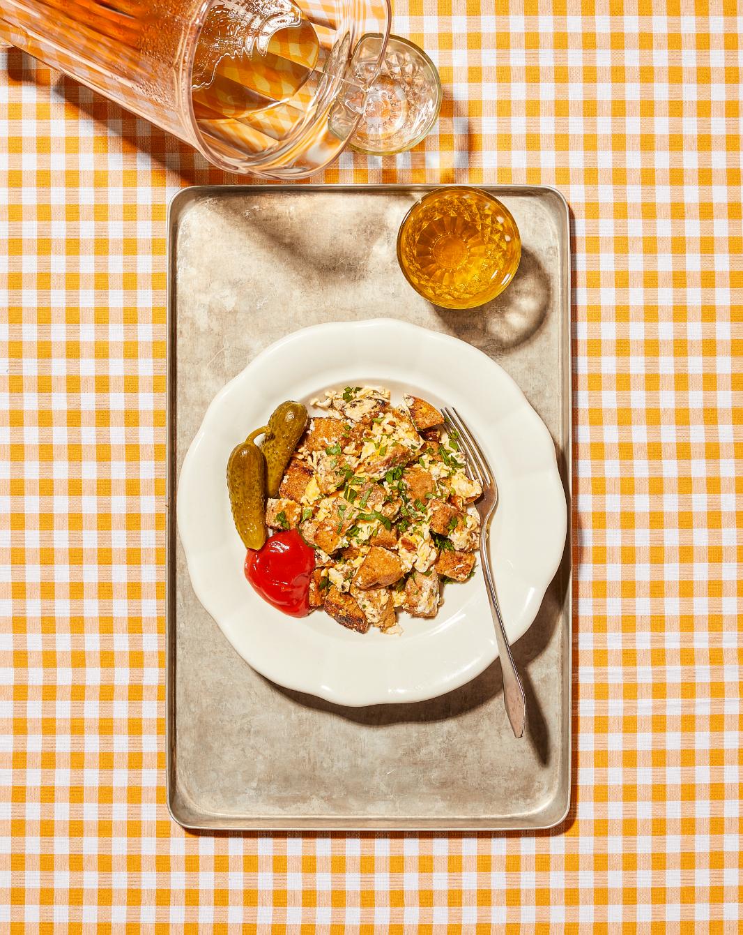 Gnocchi di pane con uova