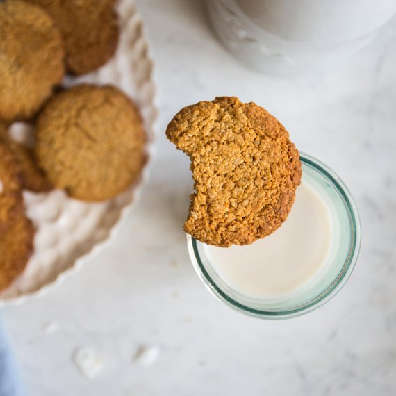 Biscotti al cocco con vaniglia