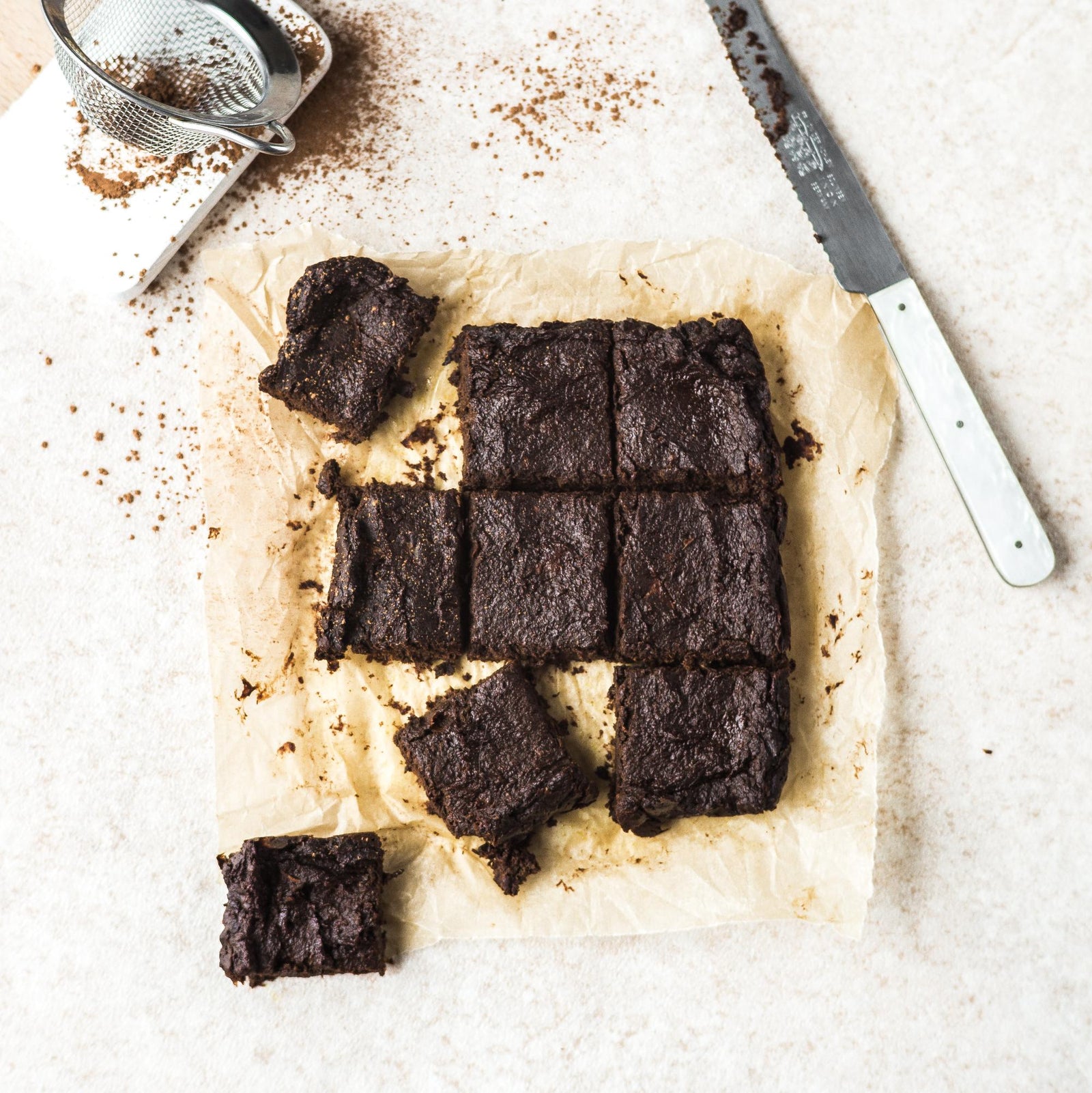 Brownies alla zucca con 5 ingredienti