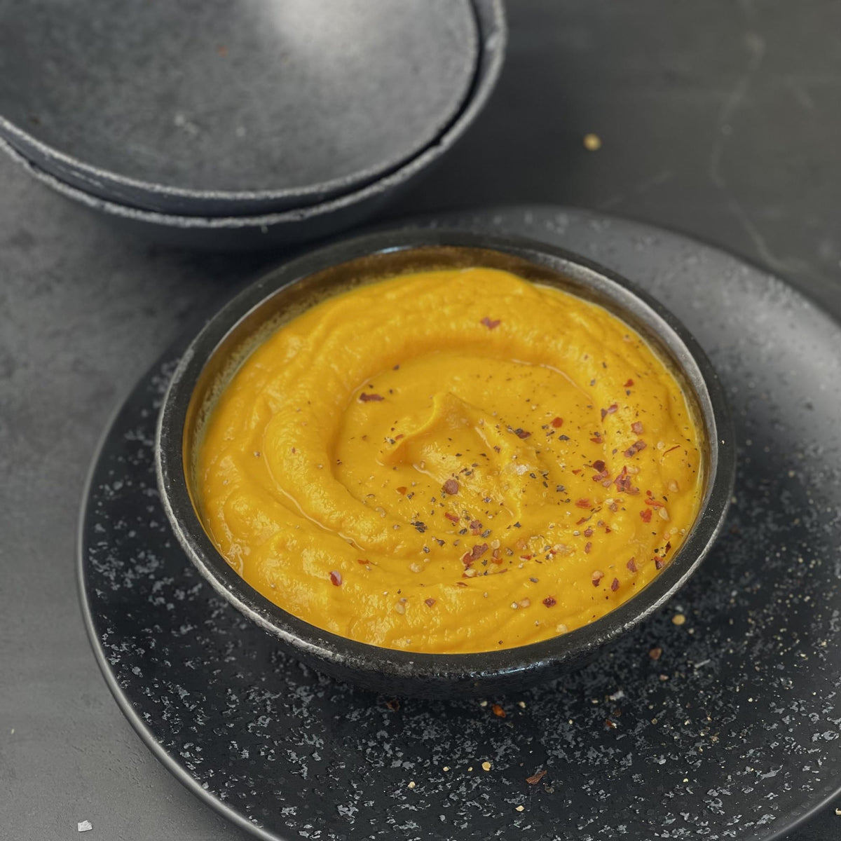 Purè di zucca e carote