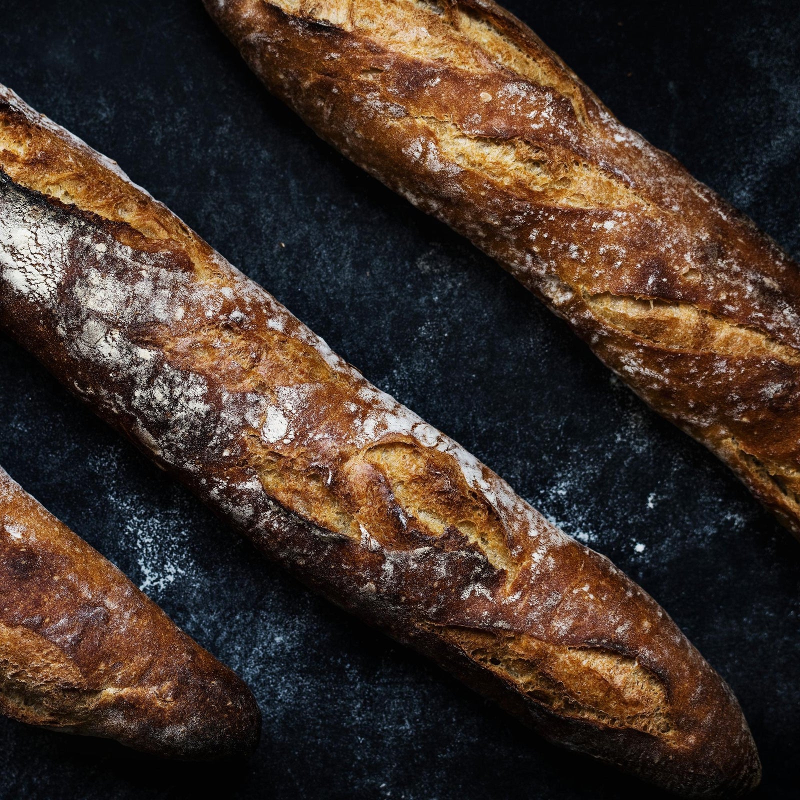 Baguette integrale a lievitazione naturale