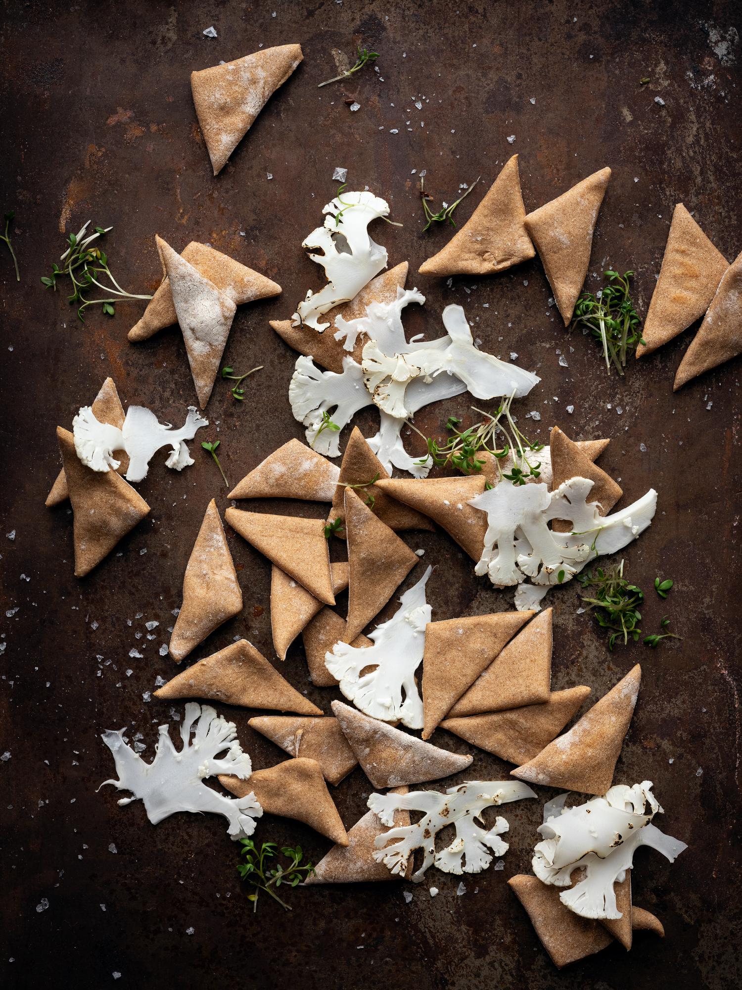 Crackers di cavolfiore