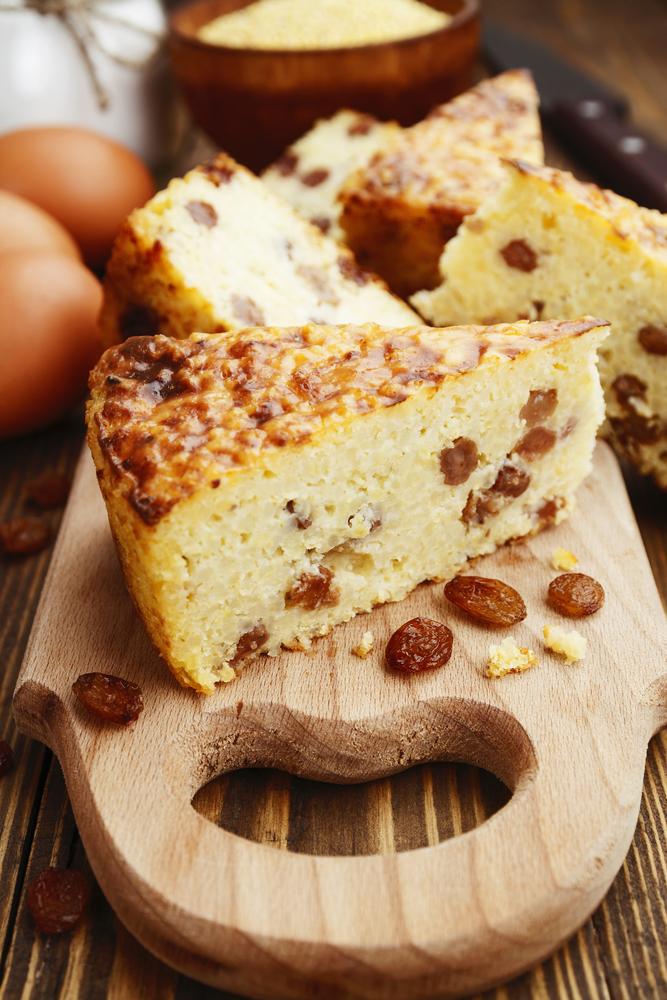 Torta di miglio alle mandorle
