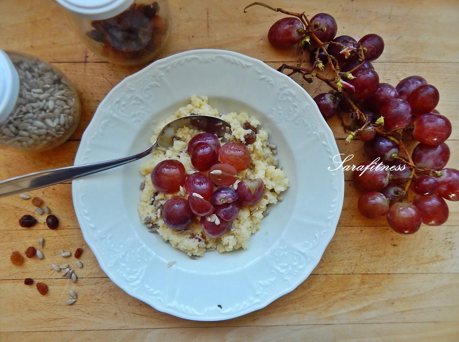 Porridge di mandorle con quinoa