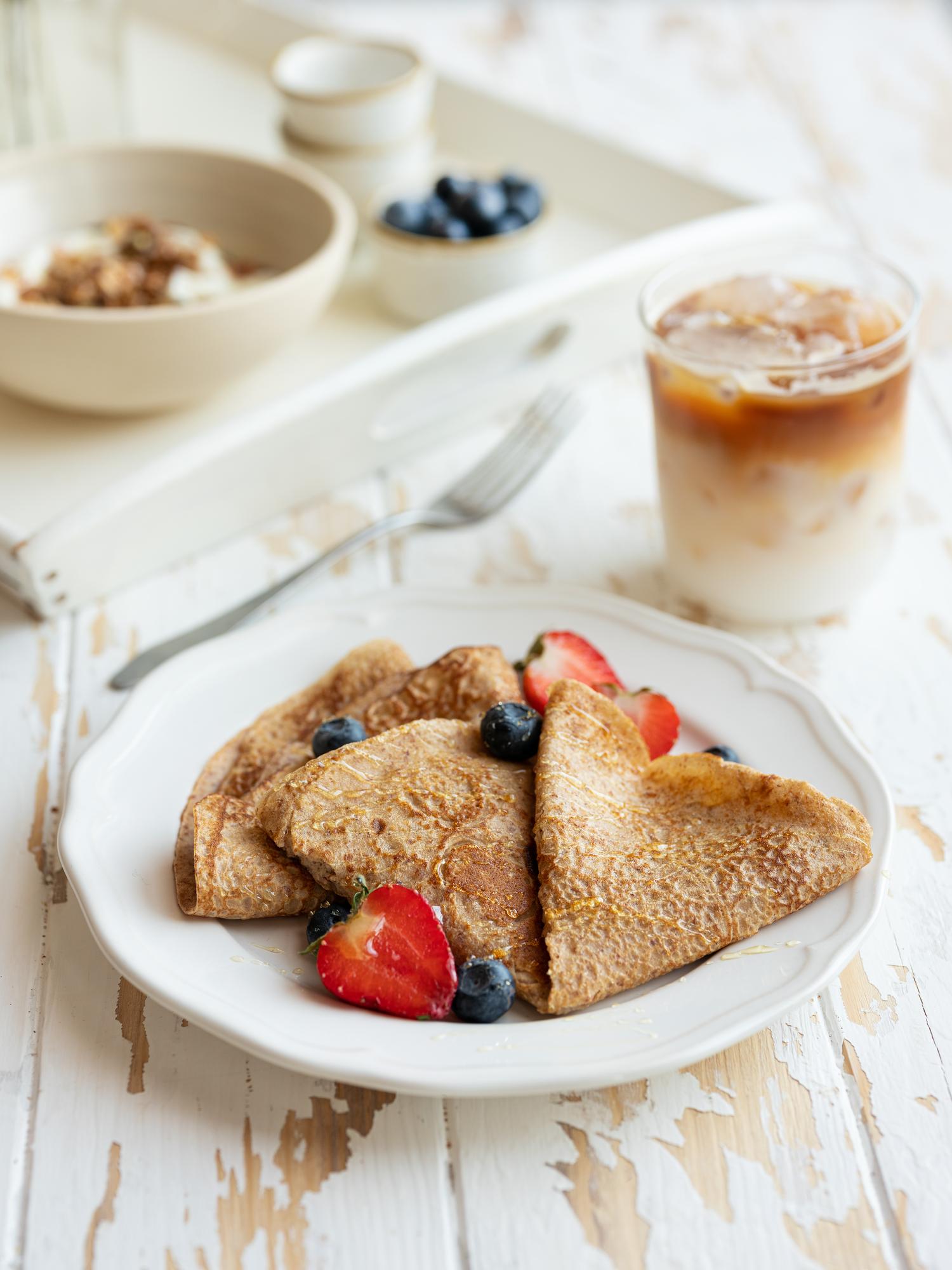 Crepes alle mandorle