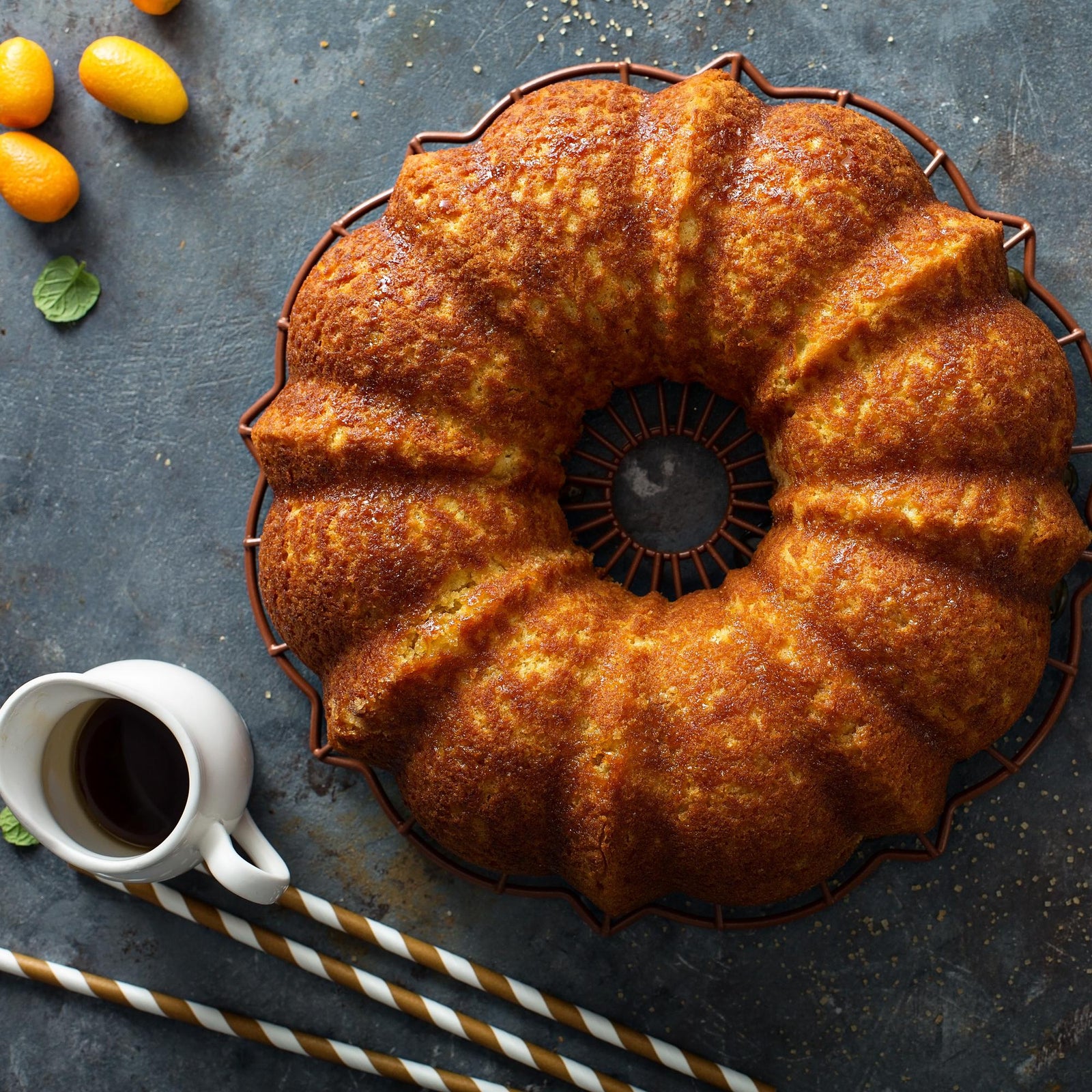 Ciambella alle mandorle e arancia