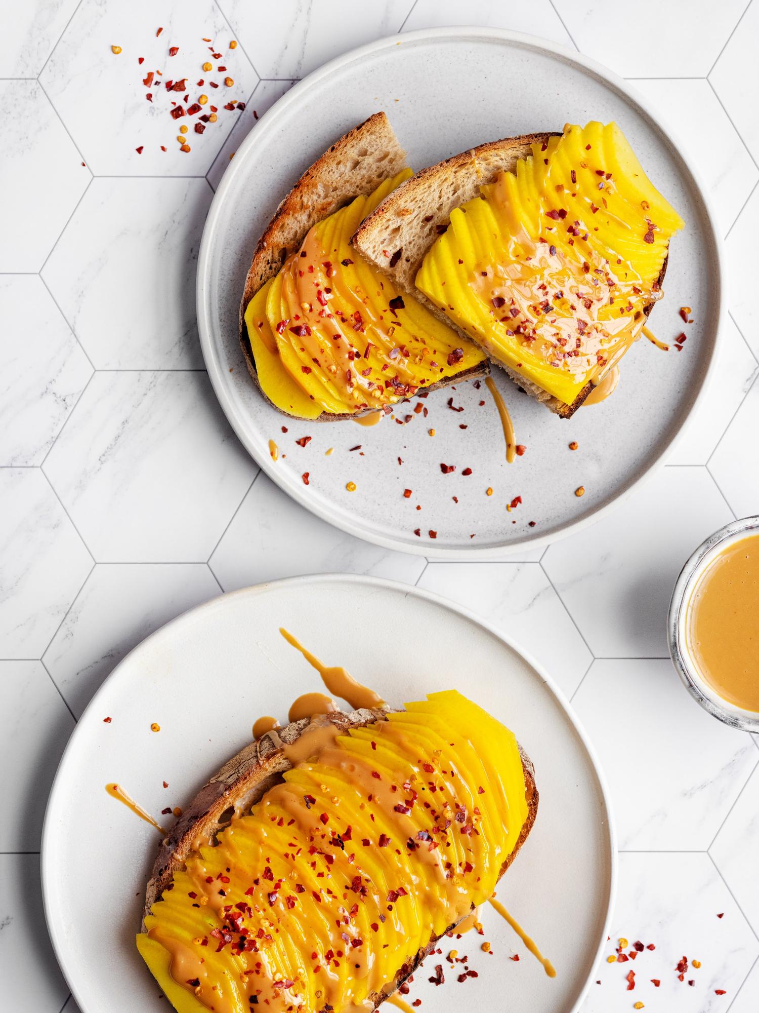 Toast al mango