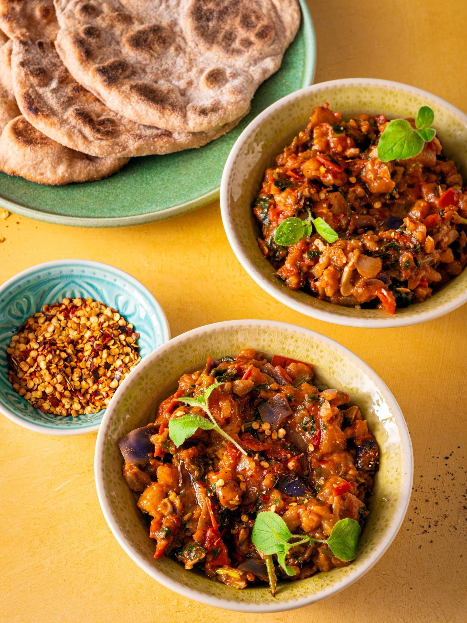 Insalata marocchina di melanzane
