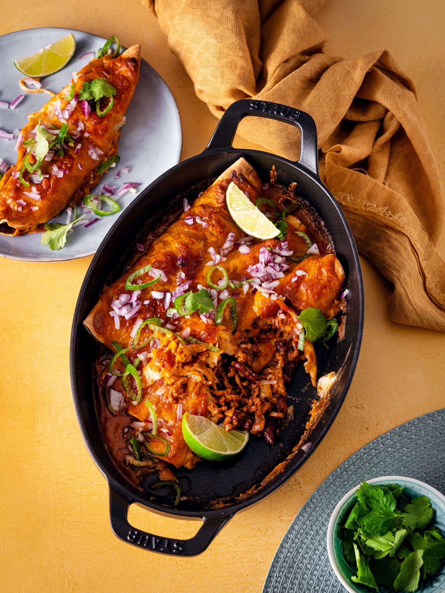 Enchiladas messicane
