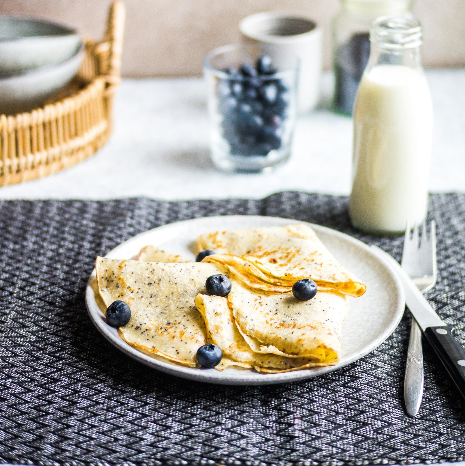 Crepes al papavero
