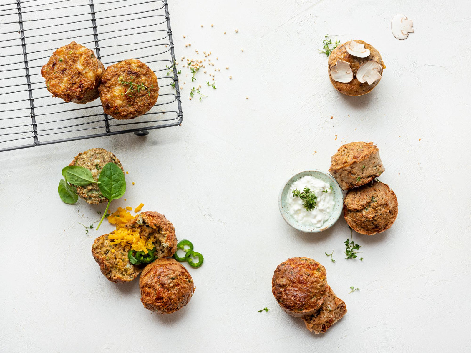 Muffin con quinoa