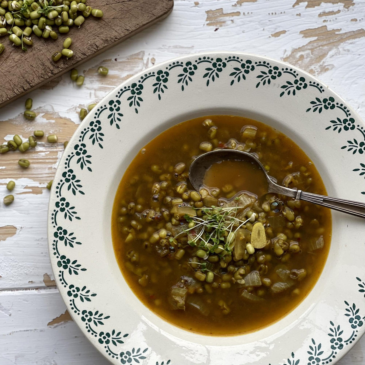 Zuppa di fagioli mung