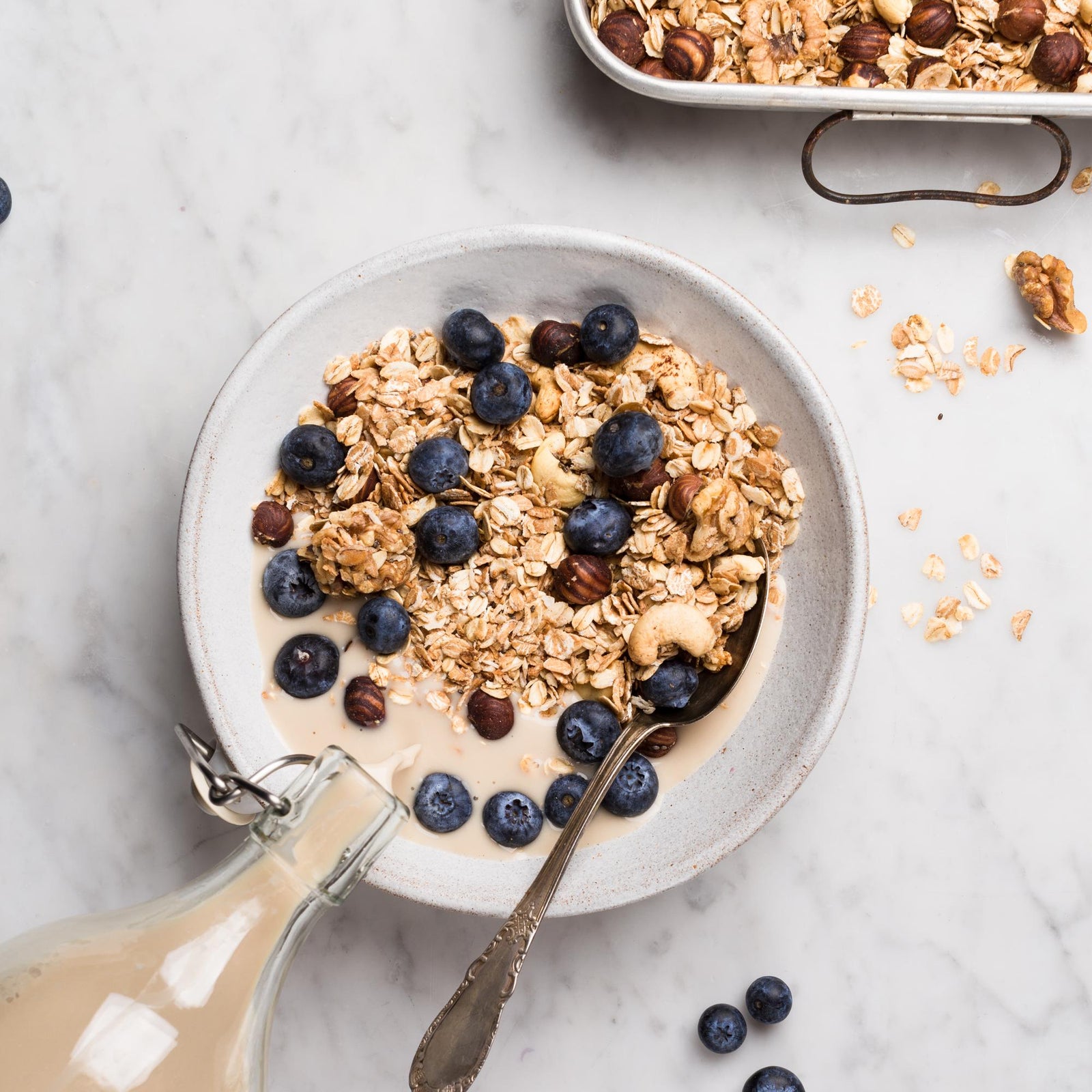 Granola con noci