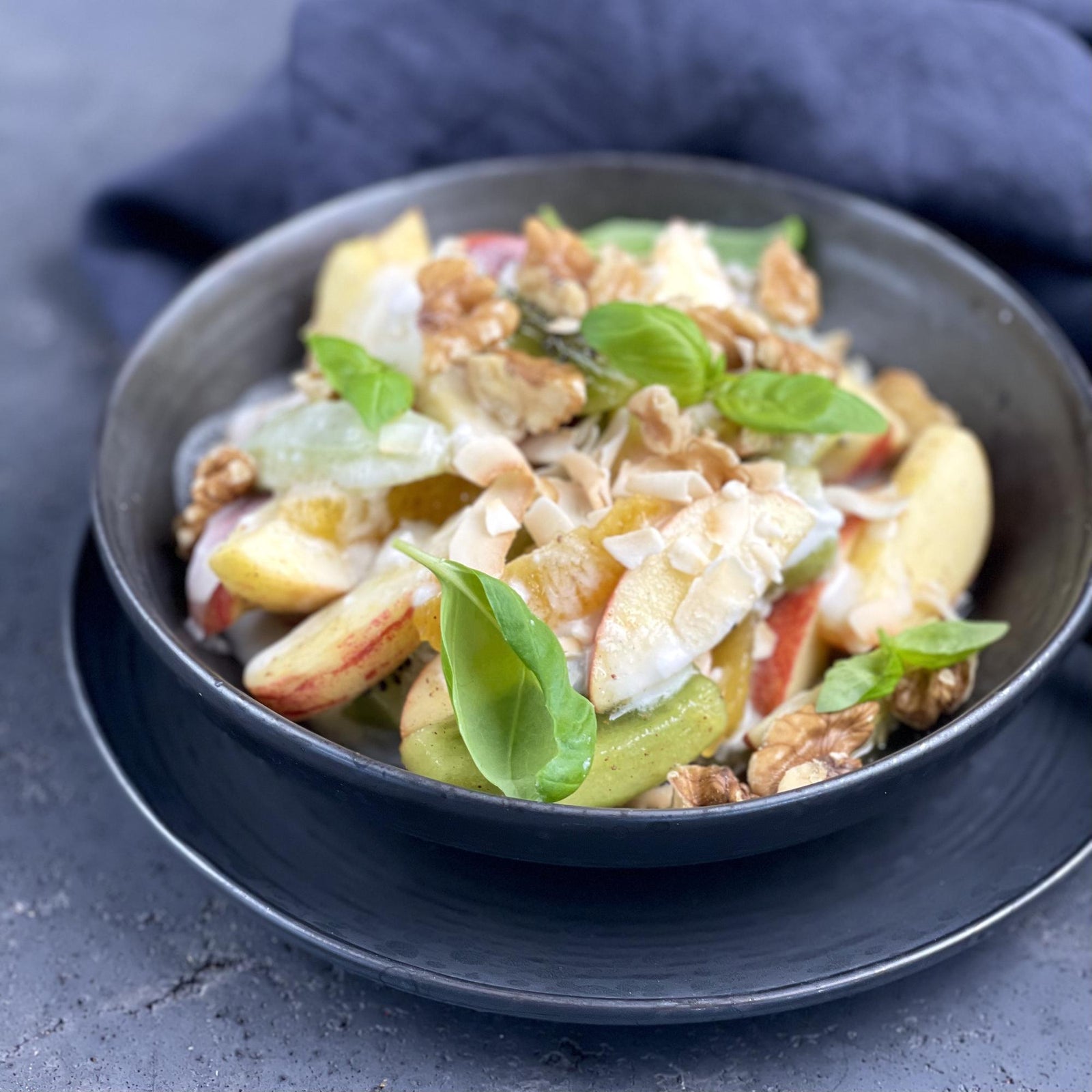 Insalata di frutta al cocco