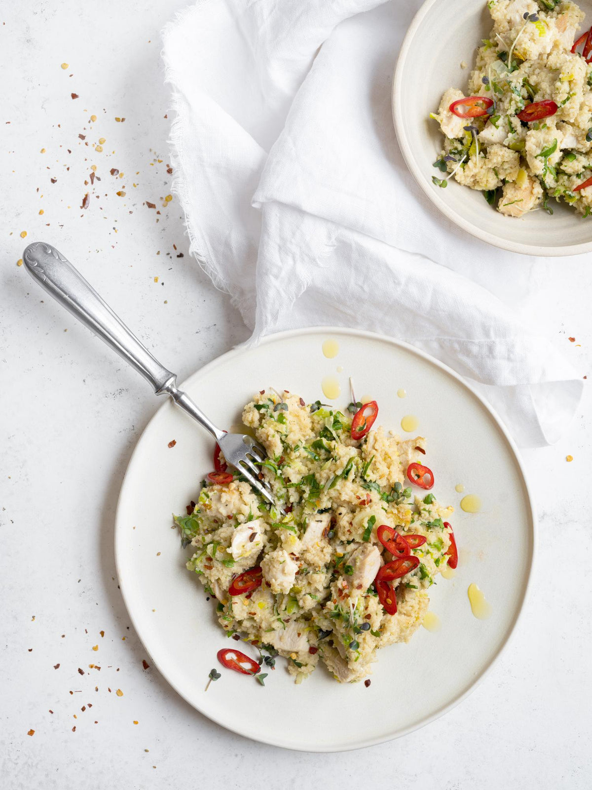 Cous cous in padella unica
