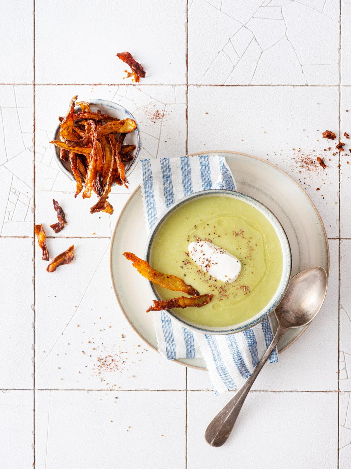 Zuppa di porri e patate