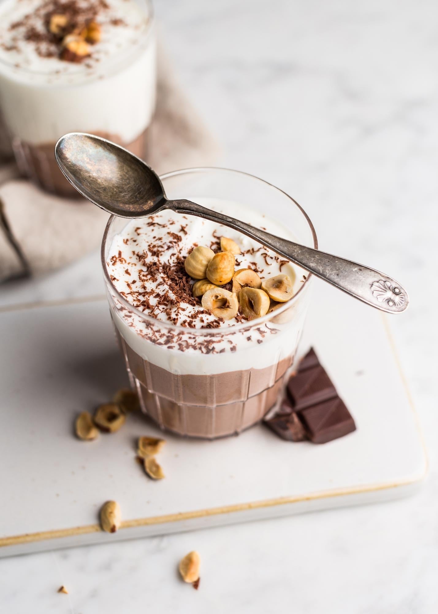 Dessert di ricotta e cioccolato