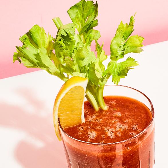 Smoothie al pomodoro con tabasco