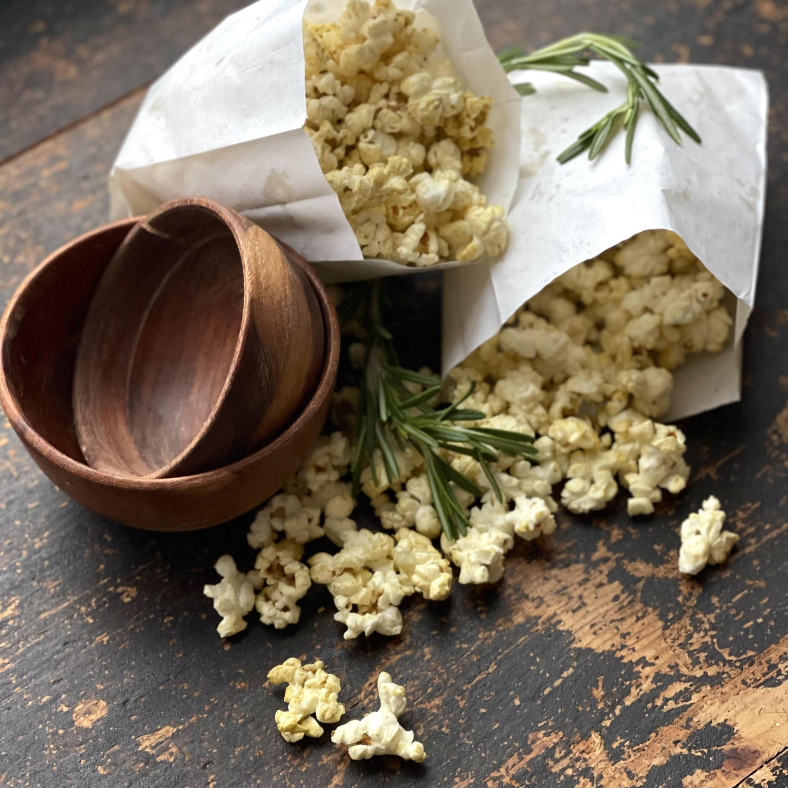 Popcorn al rosmarino