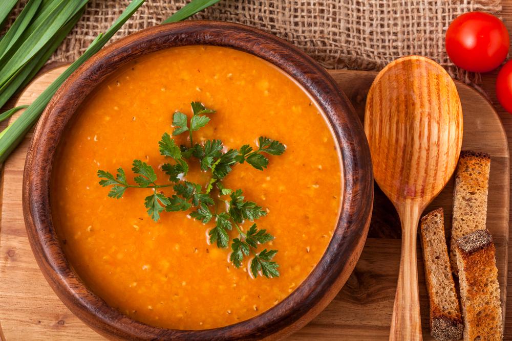 Zuppa di lenticchie rosse