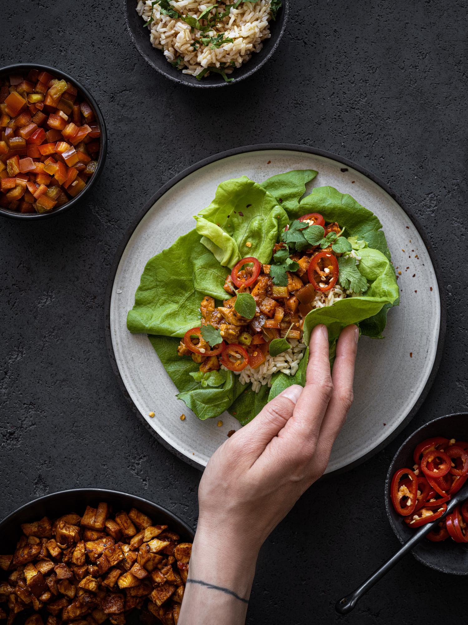 Burrito di insalata