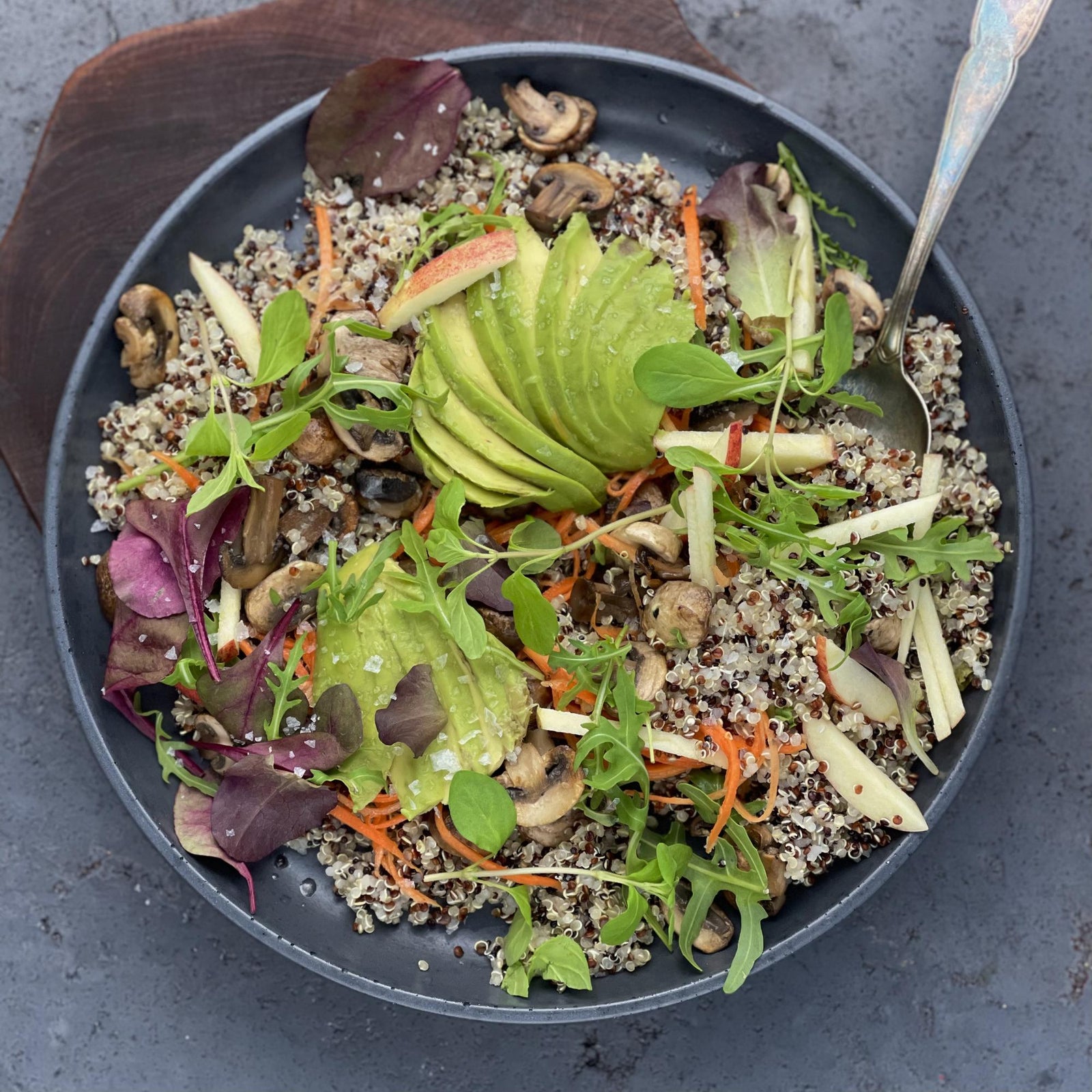 Insalata con quinoa
