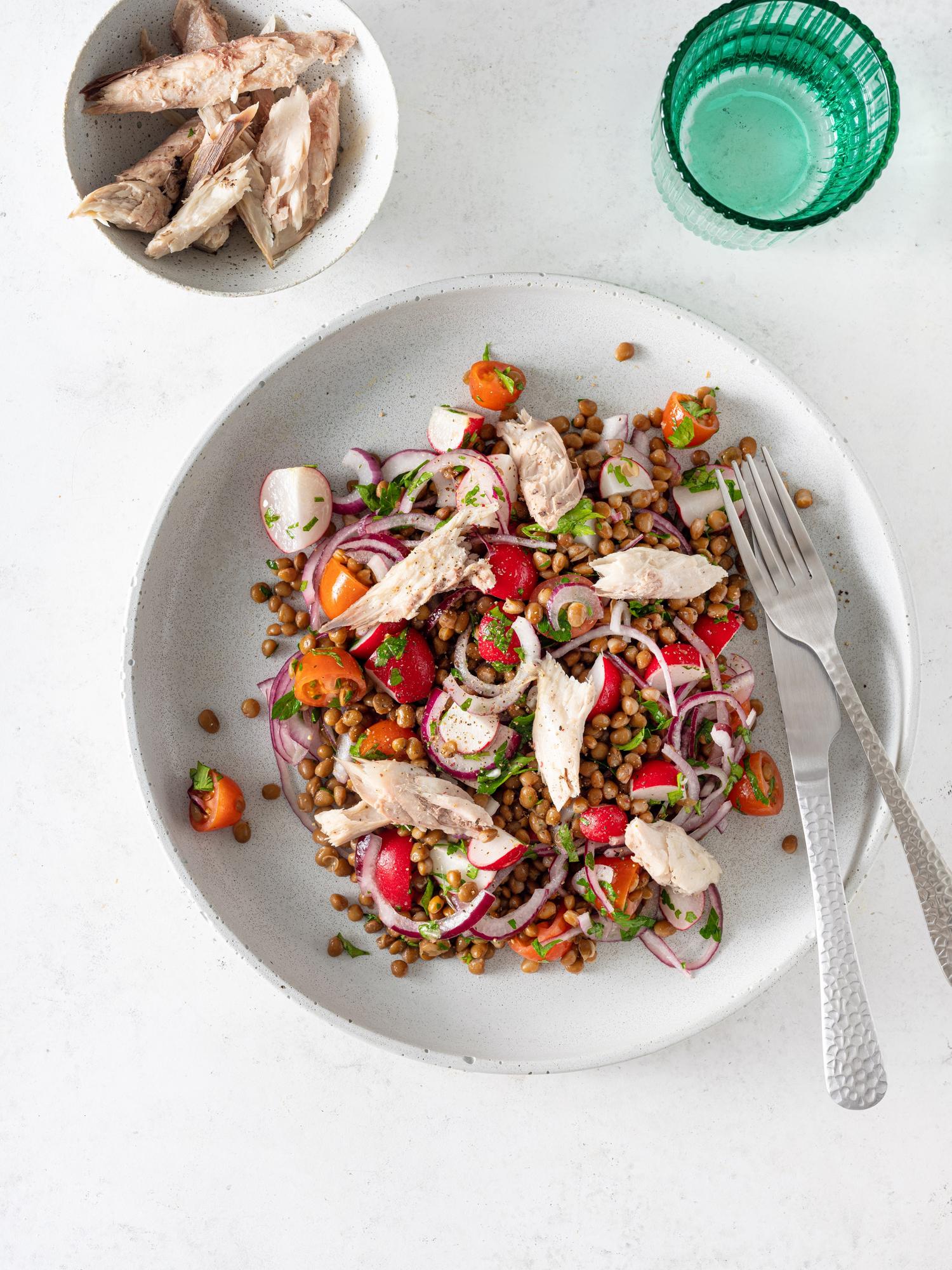 Insalata di sgombro affumicato
