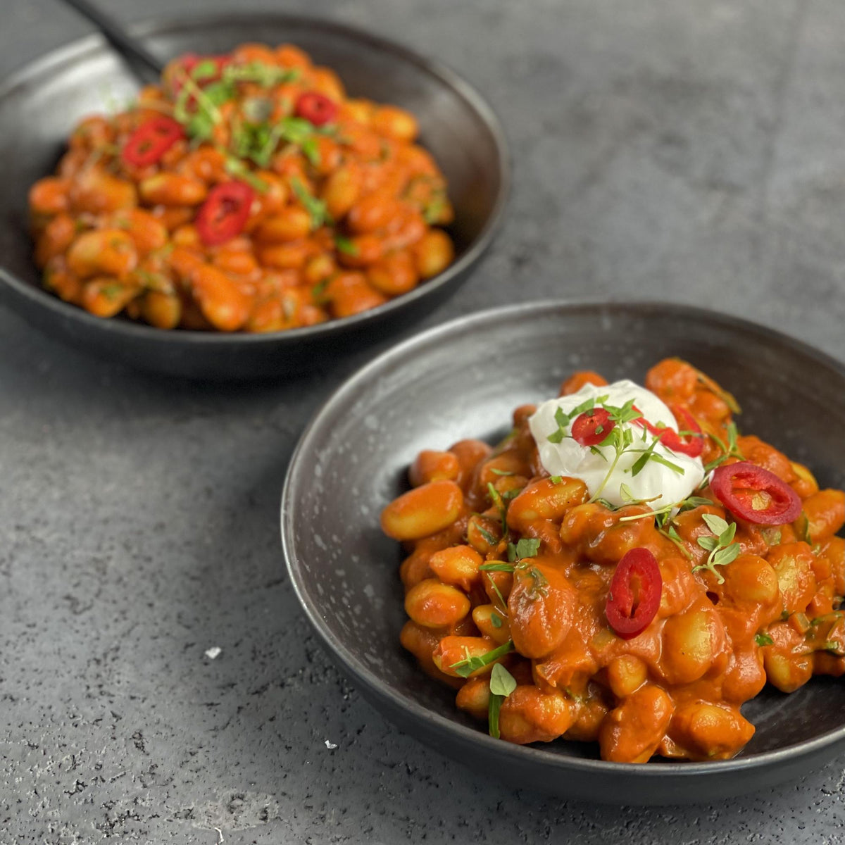Salsa di fagioli al curry veloce