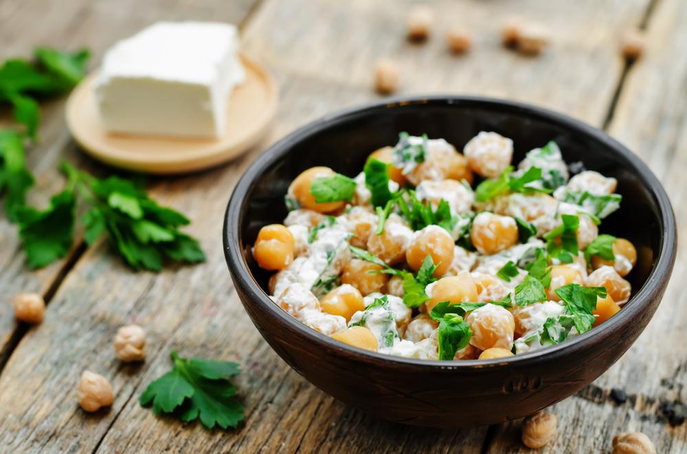 Insalata veloce di ceci