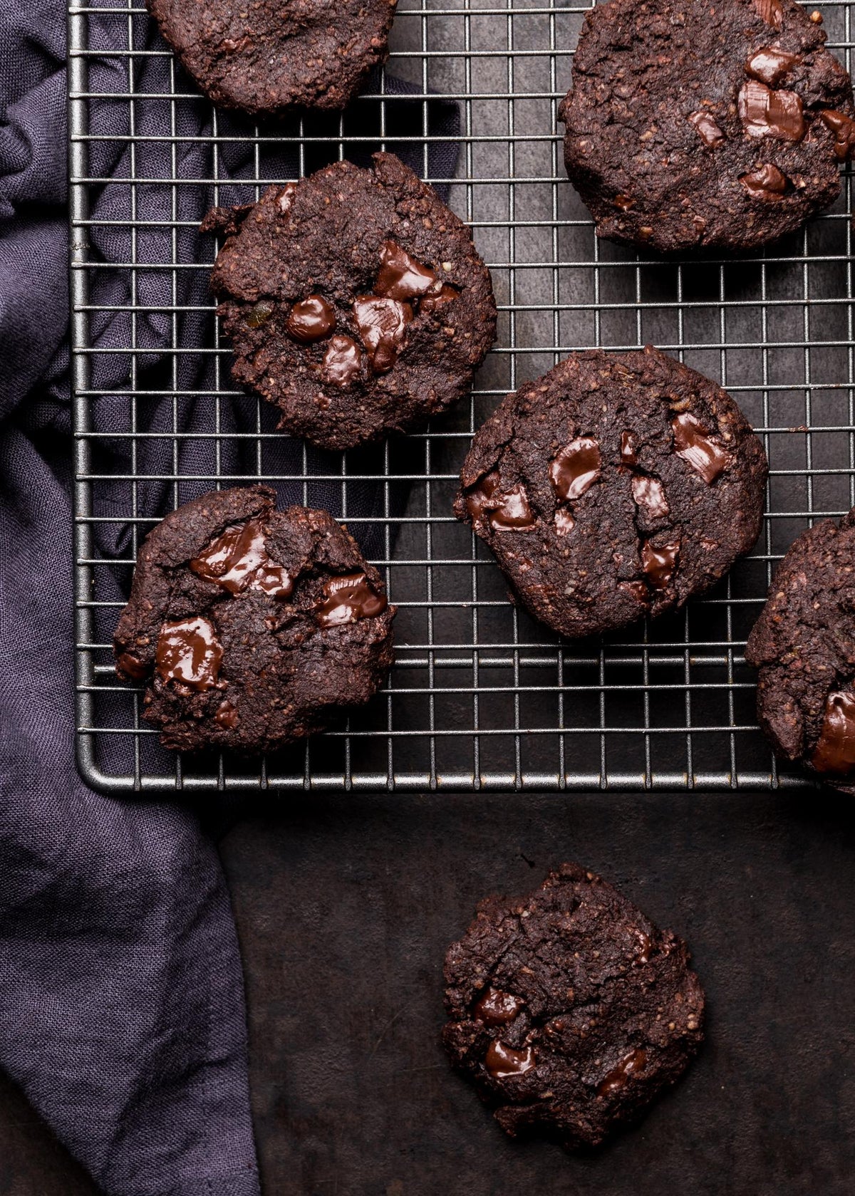 Biscotti al cioccolato con cannella