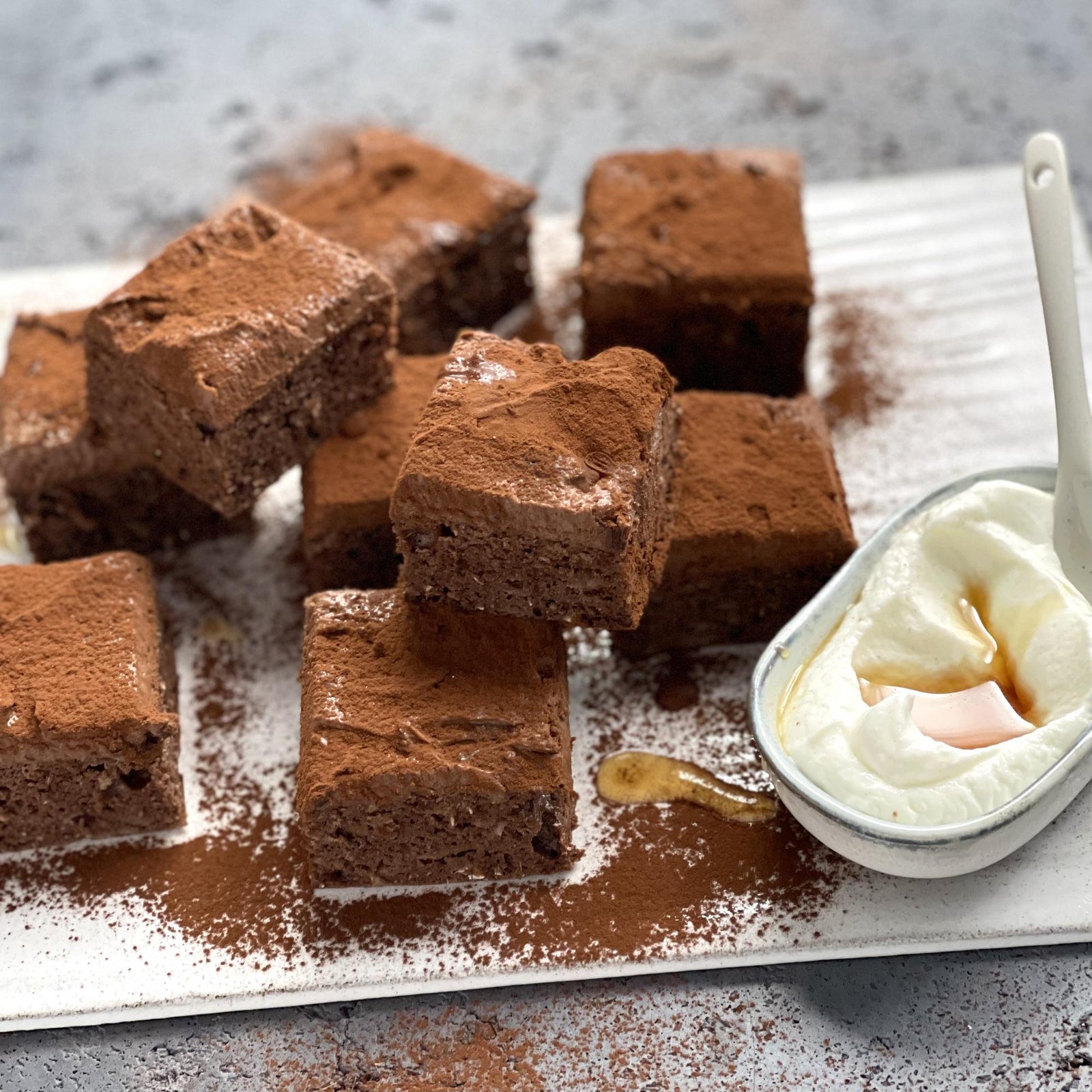 Torta al cioccolato con proteina