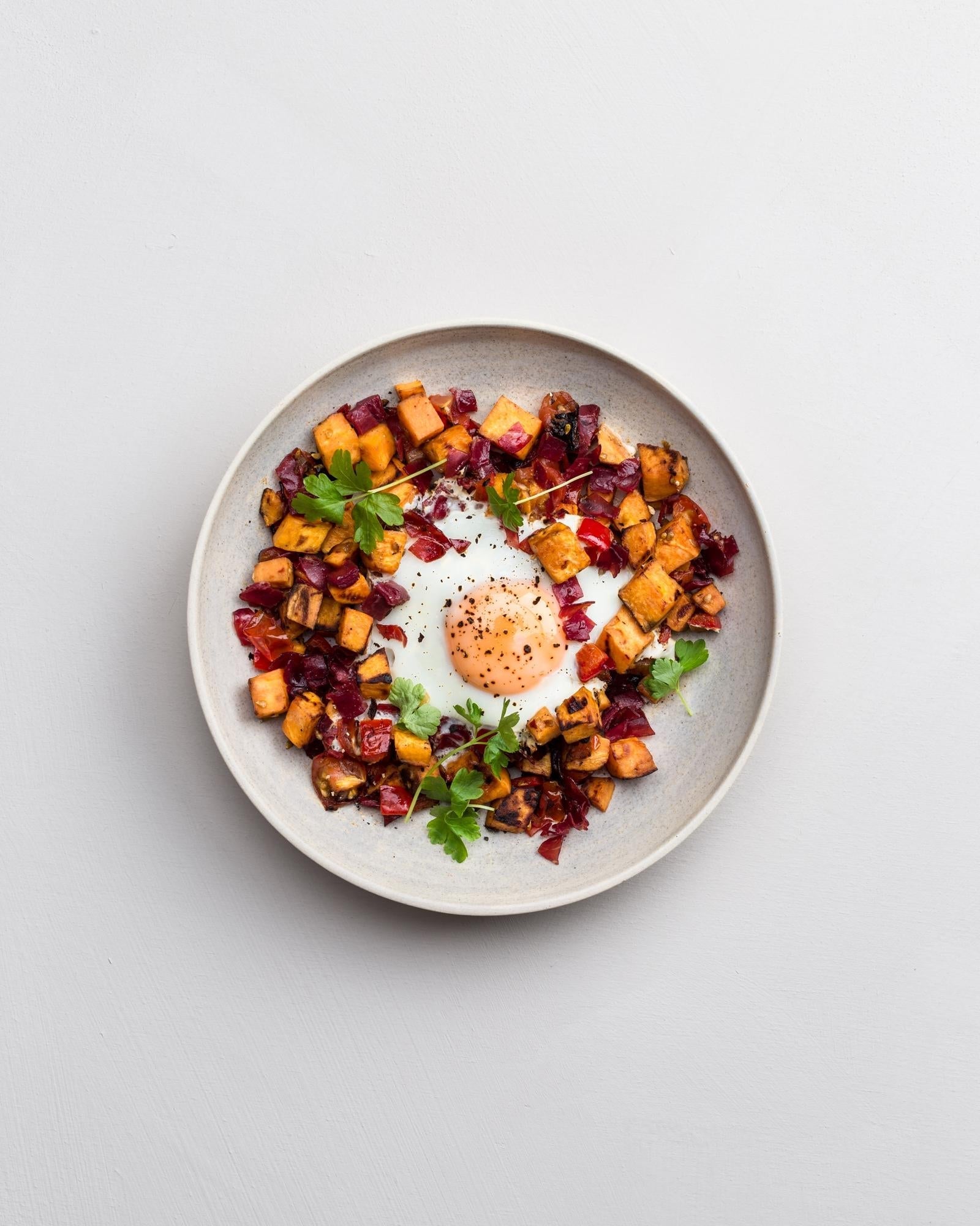 Ciotola salata con patate dolci