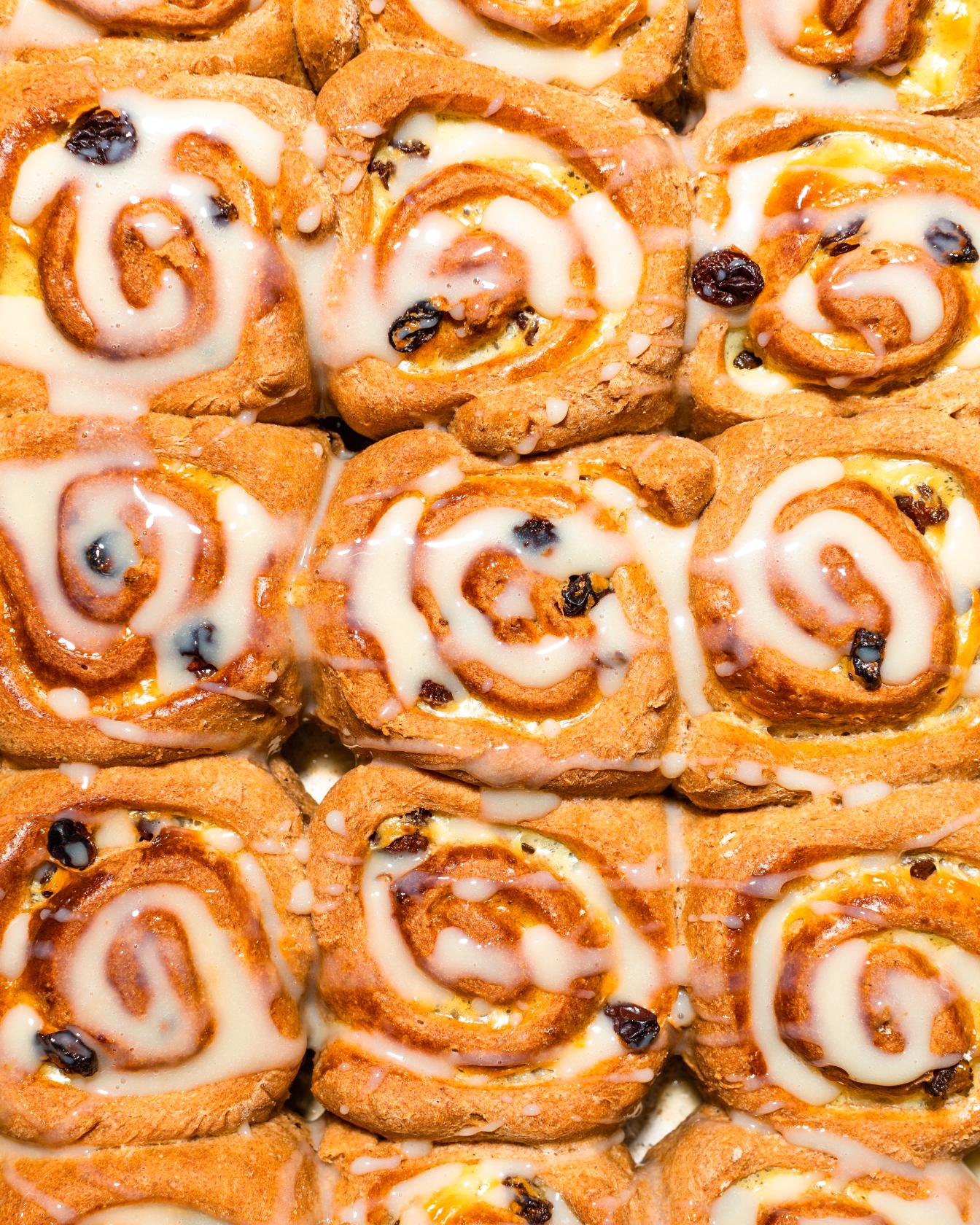 Girelle con crema pasticcera