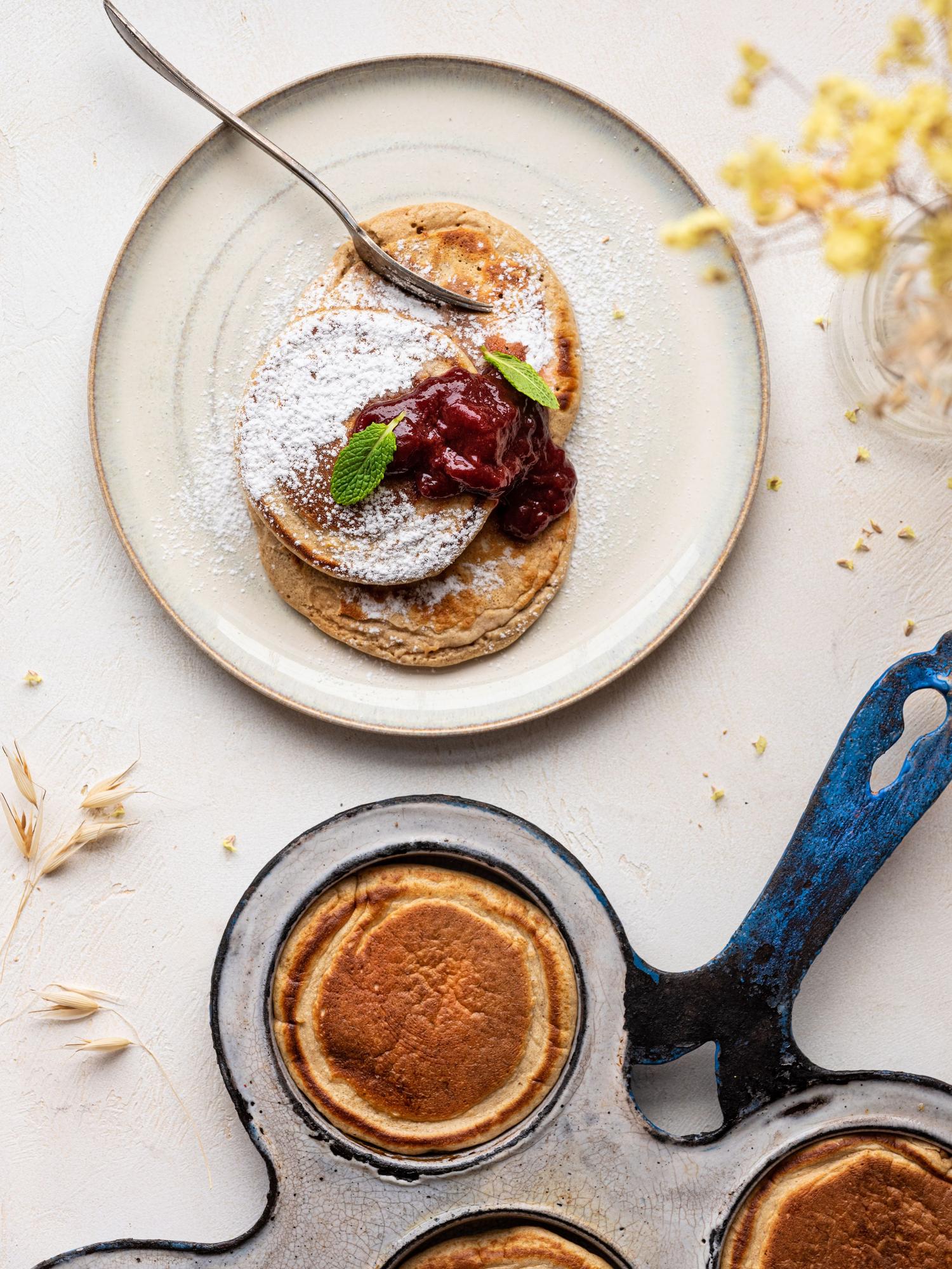 Pancake soffici per la colazione