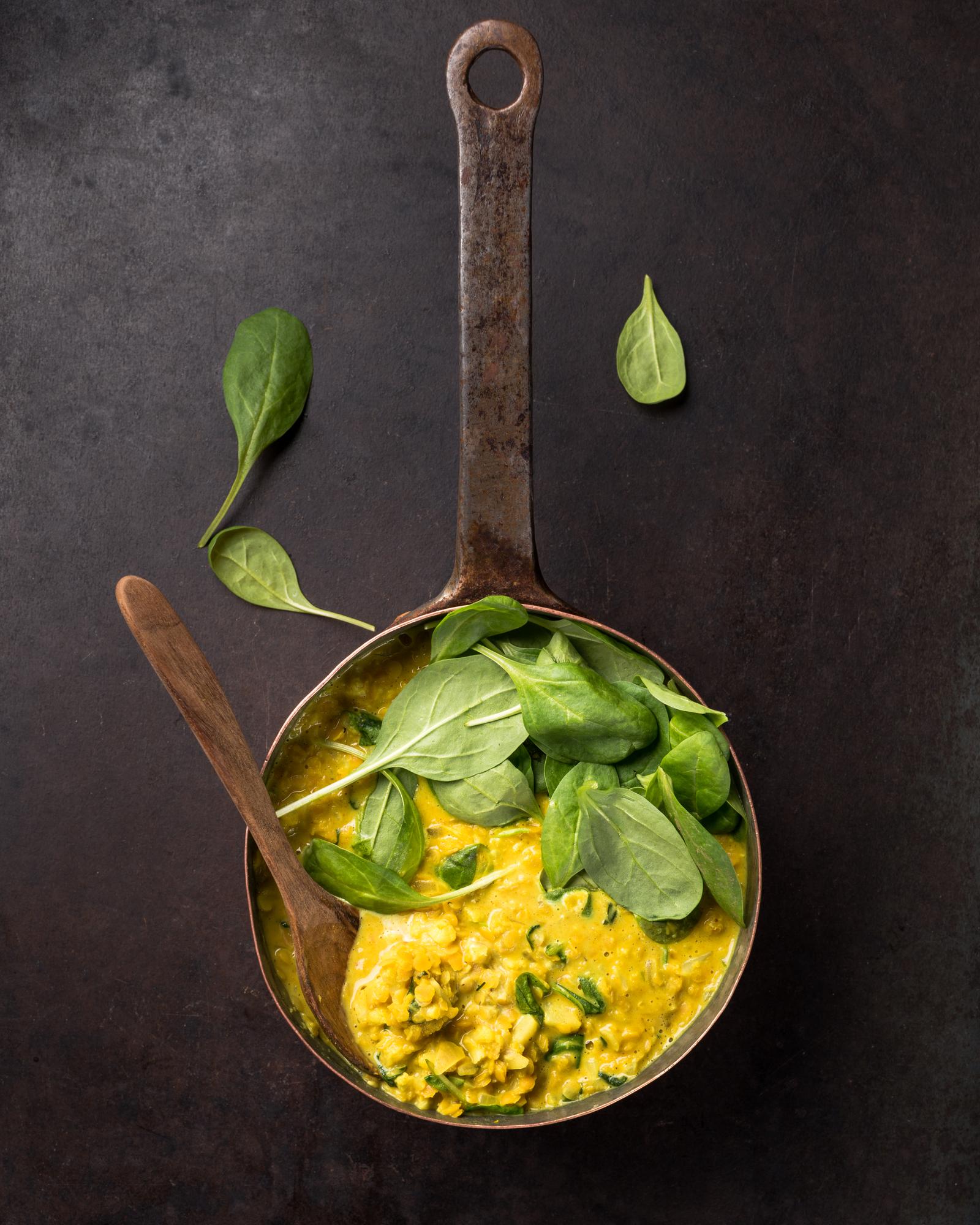 Dhal di lenticchie con cavolfiore