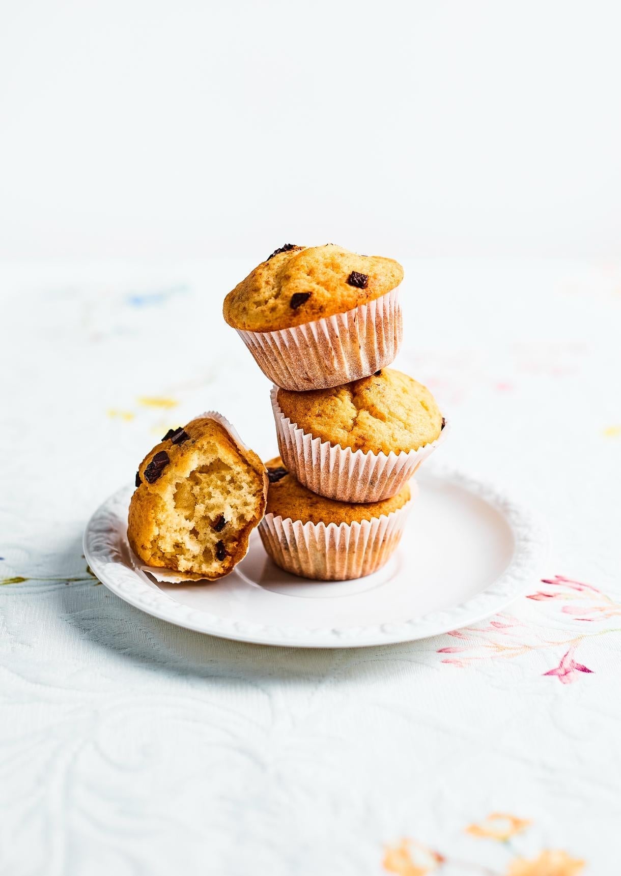 Muffin di farro al cioccolato