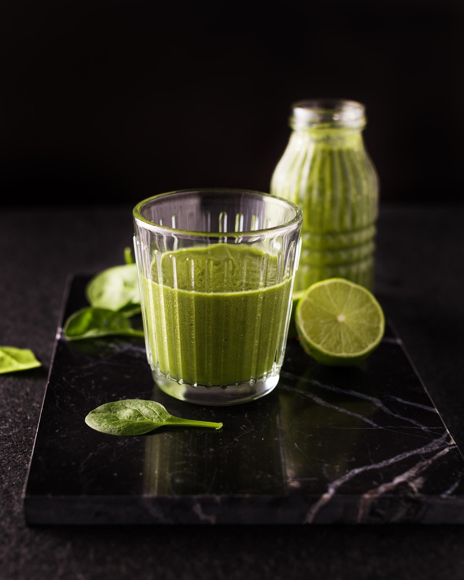 Smoothie agli spinaci