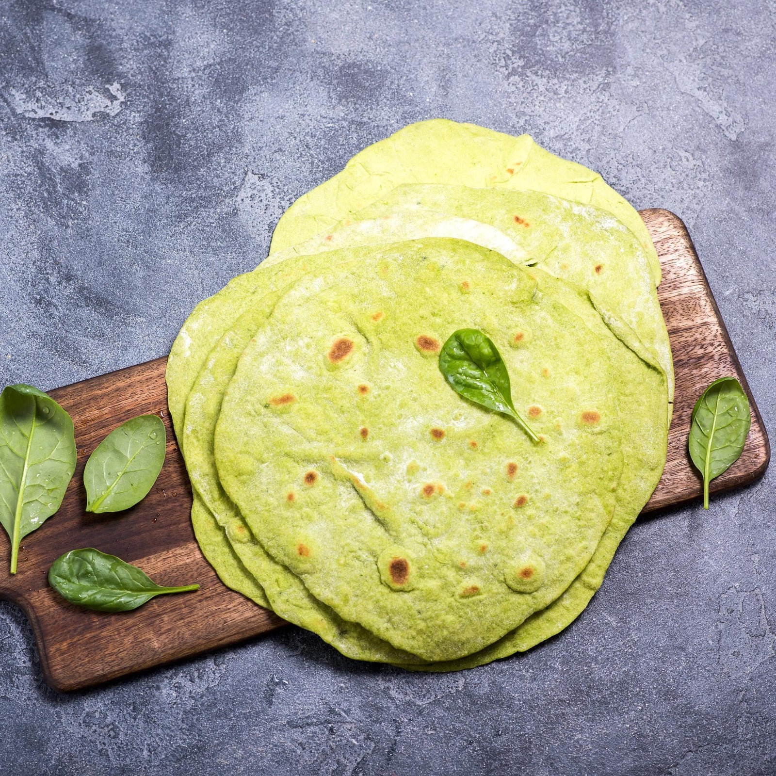 Tortillas agli spinaci
