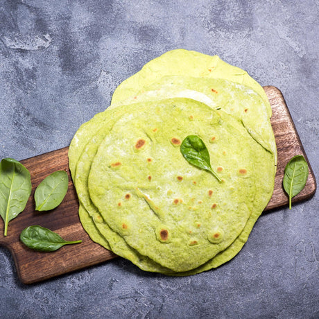 Tortillas agli spinaci