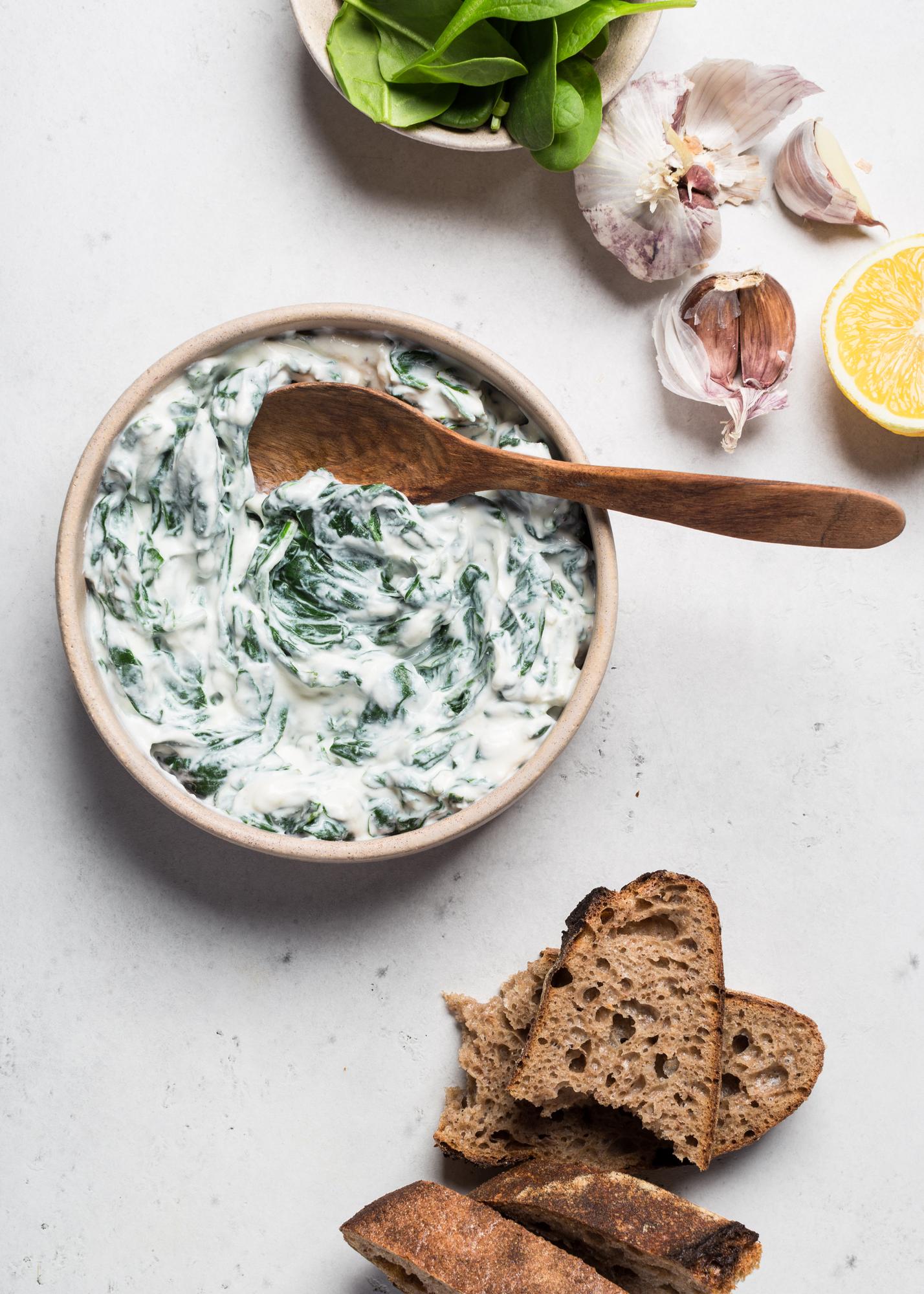 Crema di spinaci