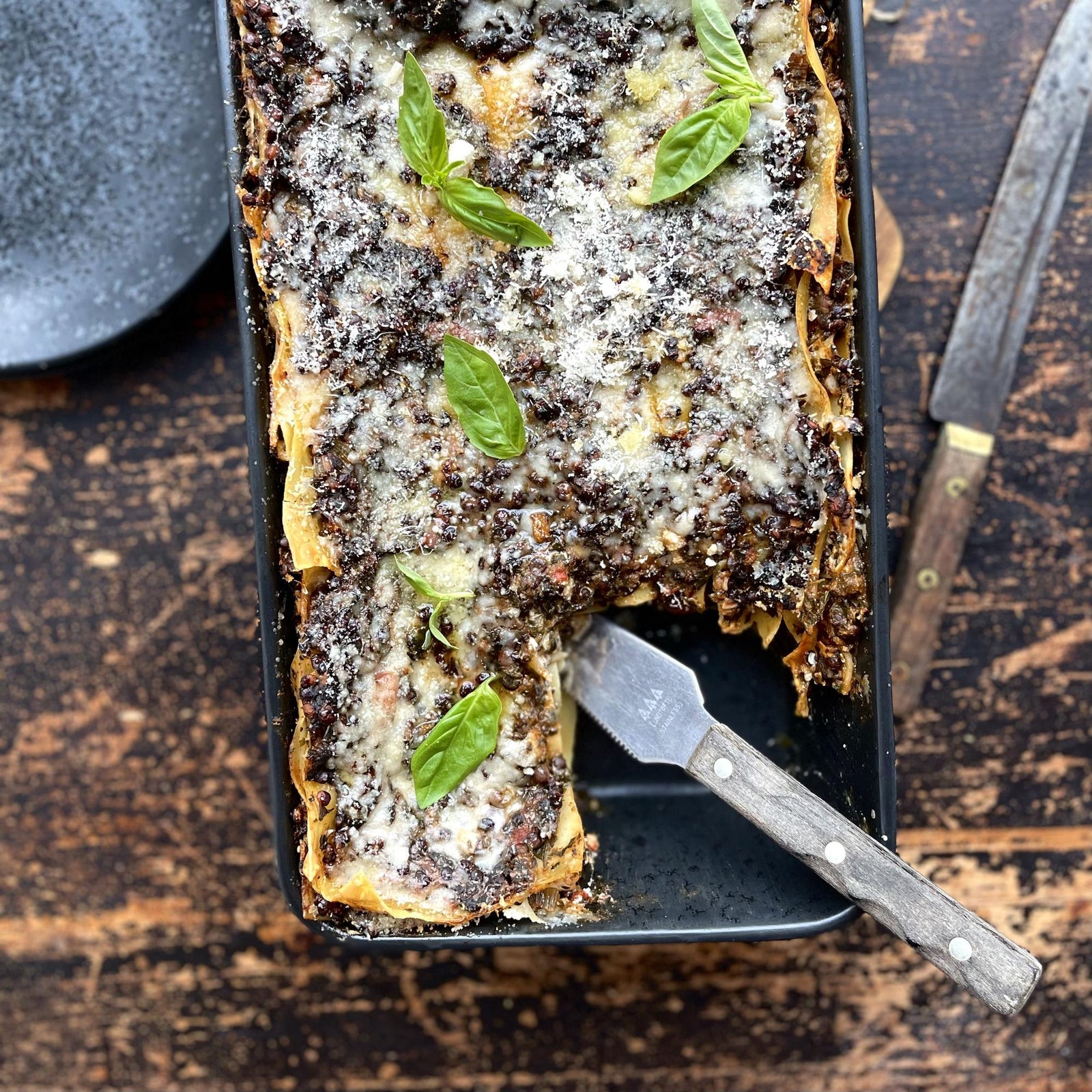 Lasagne agli spinaci