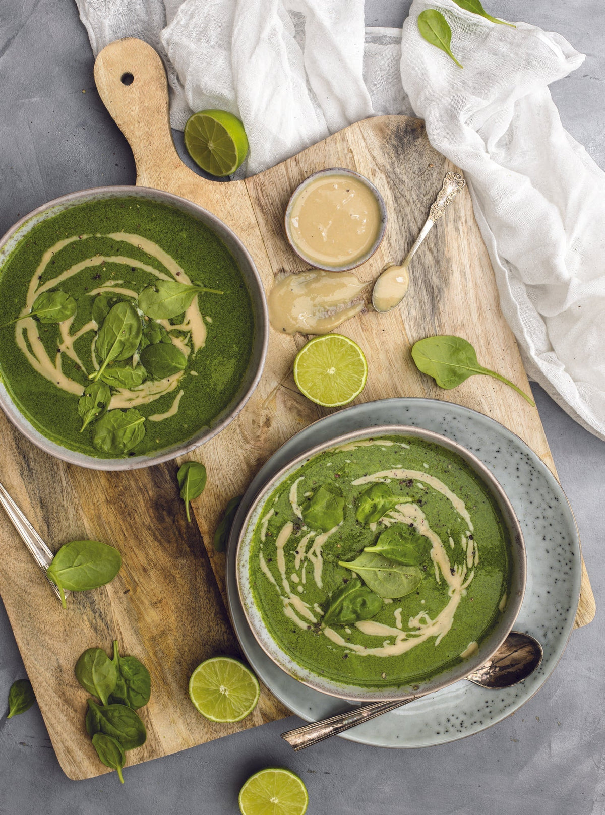 Zuppa di spinaci
