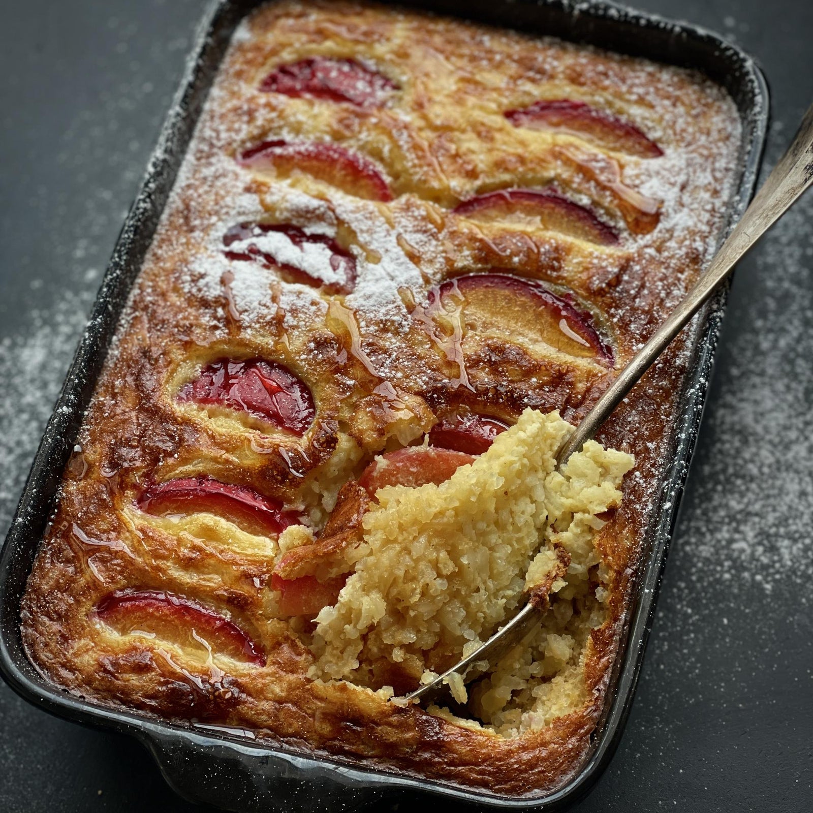 Budino di riso al forno