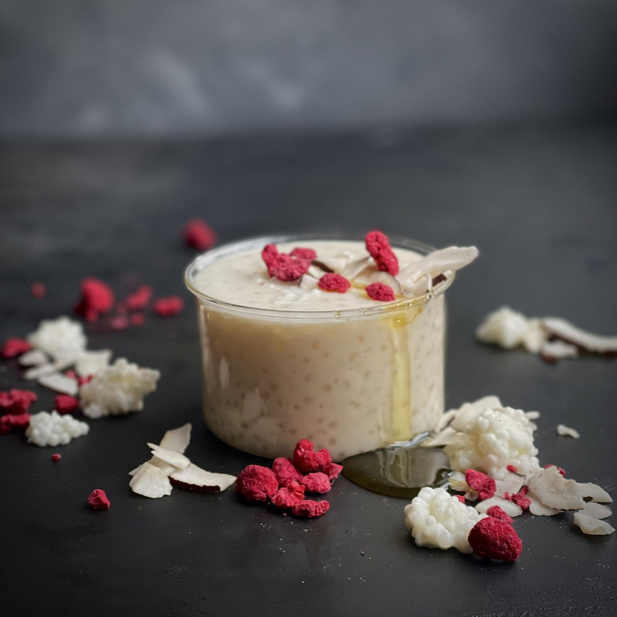 Budino di tapioca al cocco